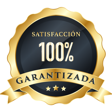 Satisfacción 100% garantizada